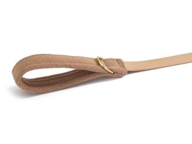 Tan Comfort Lead: Wide