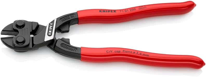 KNIPEX - 71 01 200 Tools - Cobolt Compact Bolt Cutter (7101200), 8-Inch