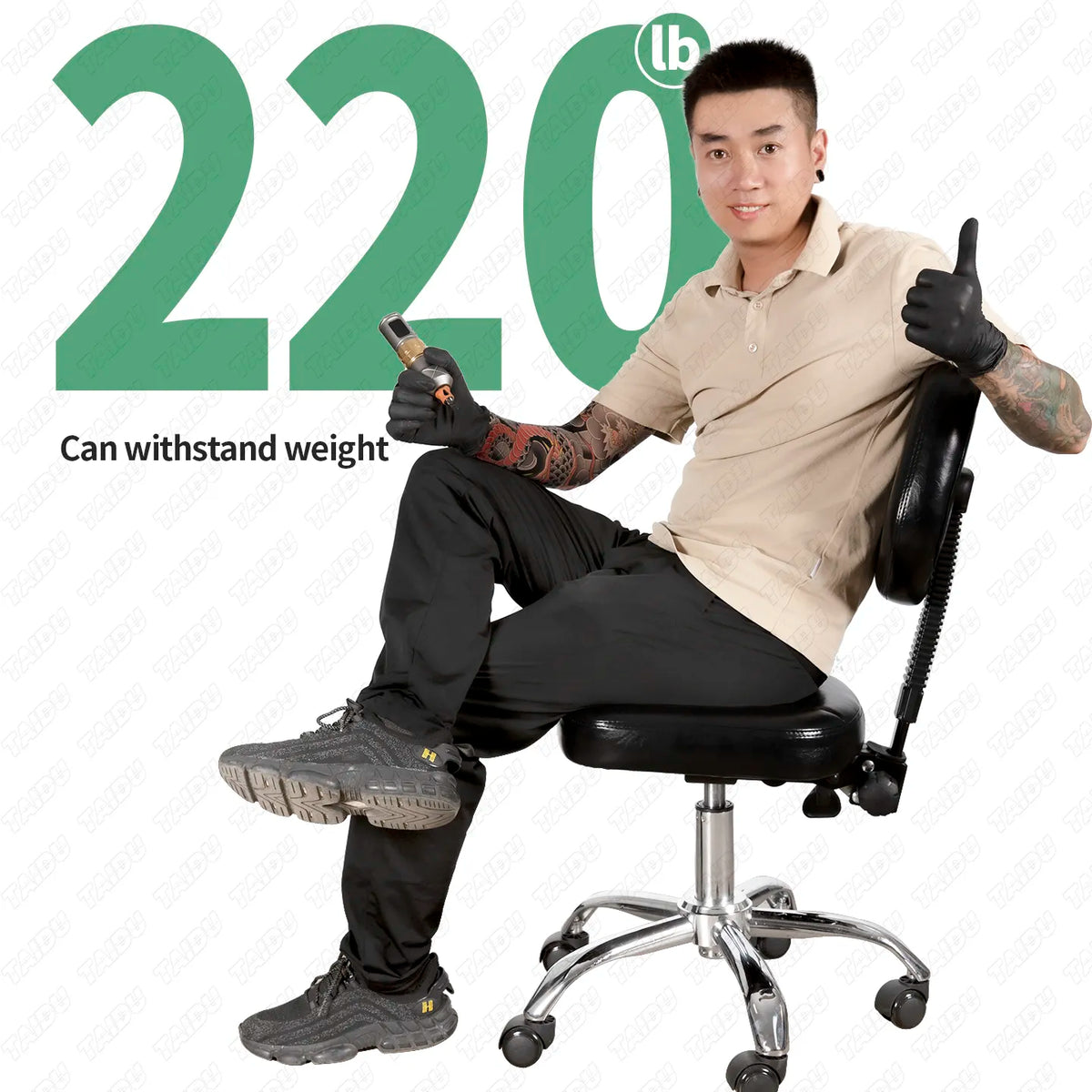 MULTI-FUNCTIONAL NEW MODEL PNEUMATIC LIFT TATTOO CHAIR （SPECIAL LAUNCH OFFER）