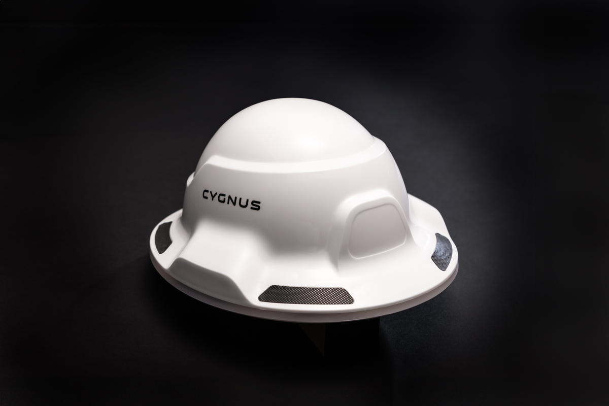 Cygnus 360 Hard Hat — 360° LED Lighting, ANSI Certified