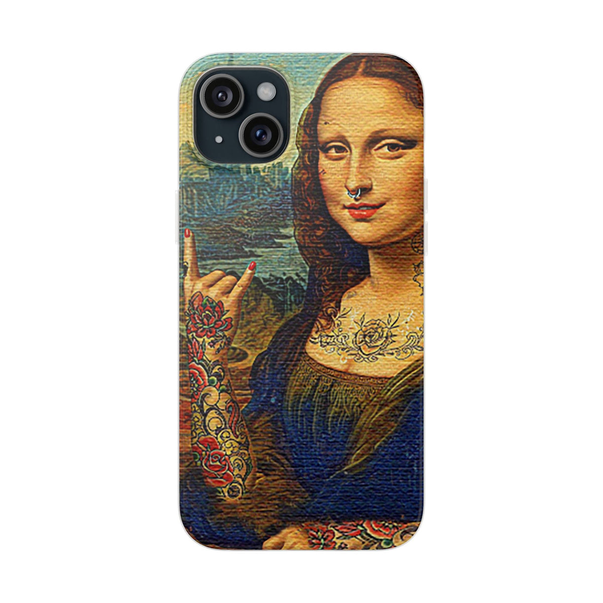 Rebel Mona Lisa Flexi Phone Case