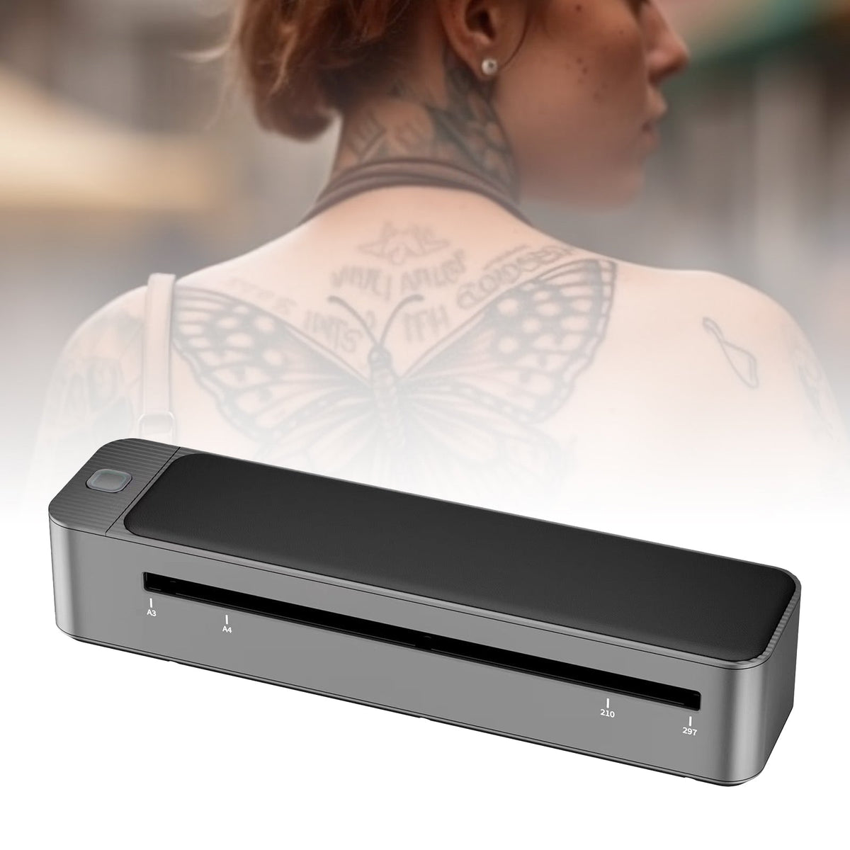 MAST® Upgraded A3 Bluetooth Tattoo Stencil Printer Portable Tattoo Transfer Machine for Large-Scale Tattoo Stencil