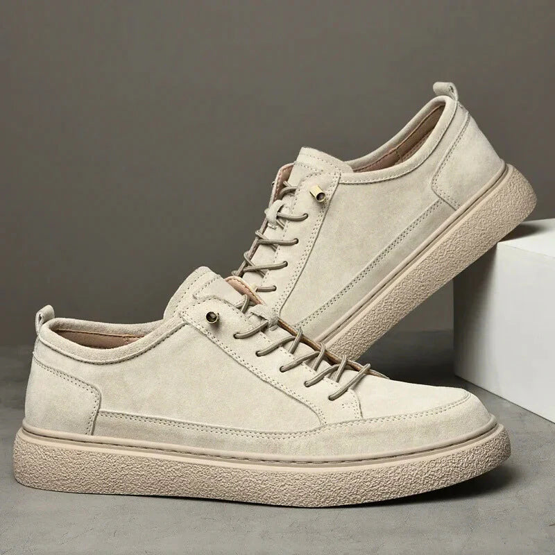 Suede Sneakers - Premium Soft Suede Trainers for Everyday Style