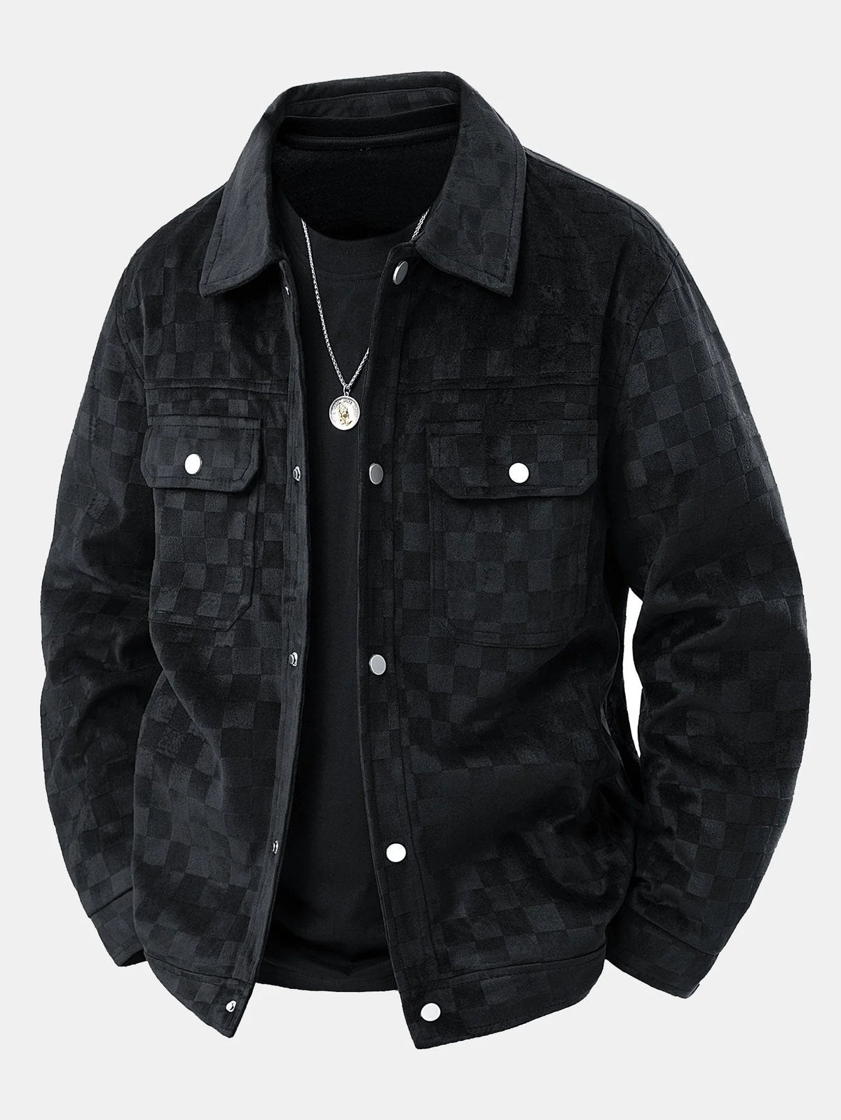 Suede Pocket Jacket