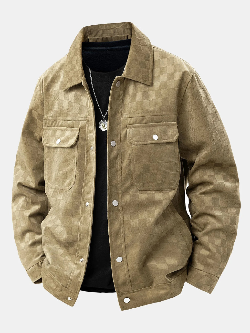 Suede Pocket Jacket