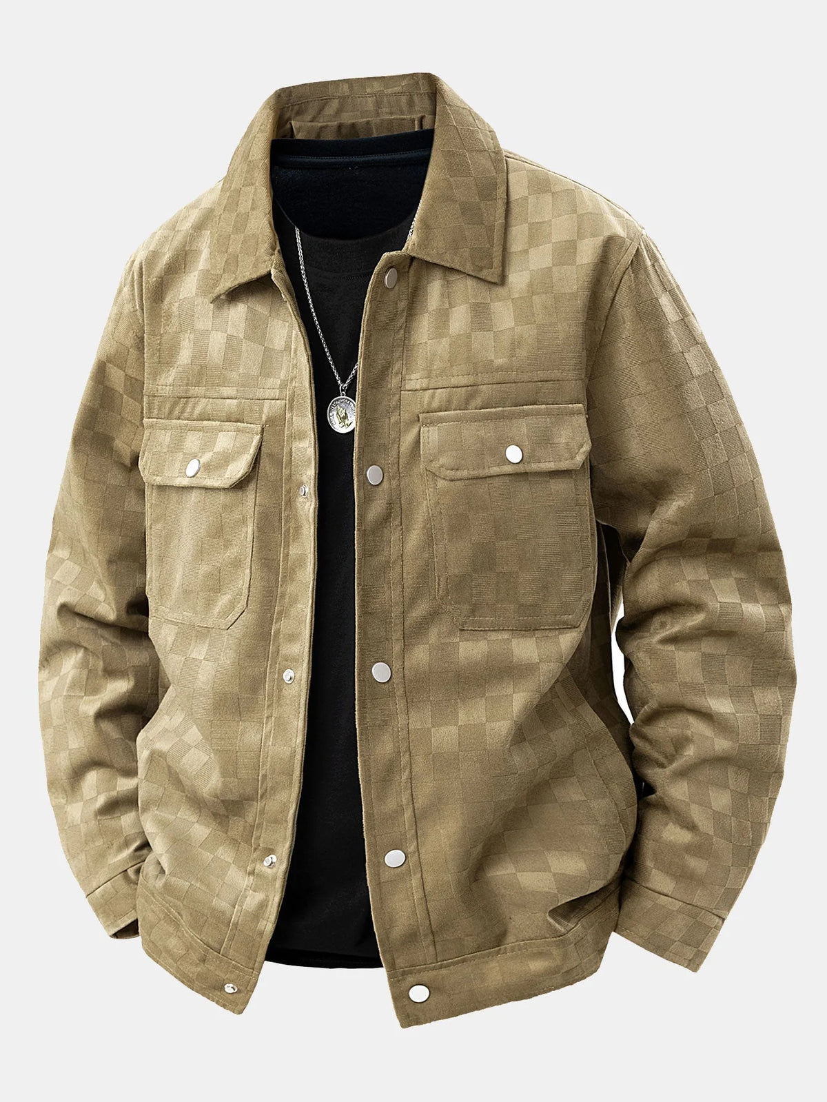 Suede Pocket Jacket